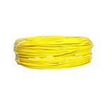 Fio Cabo Flexível 6mm Amarelo - 20 Metros
