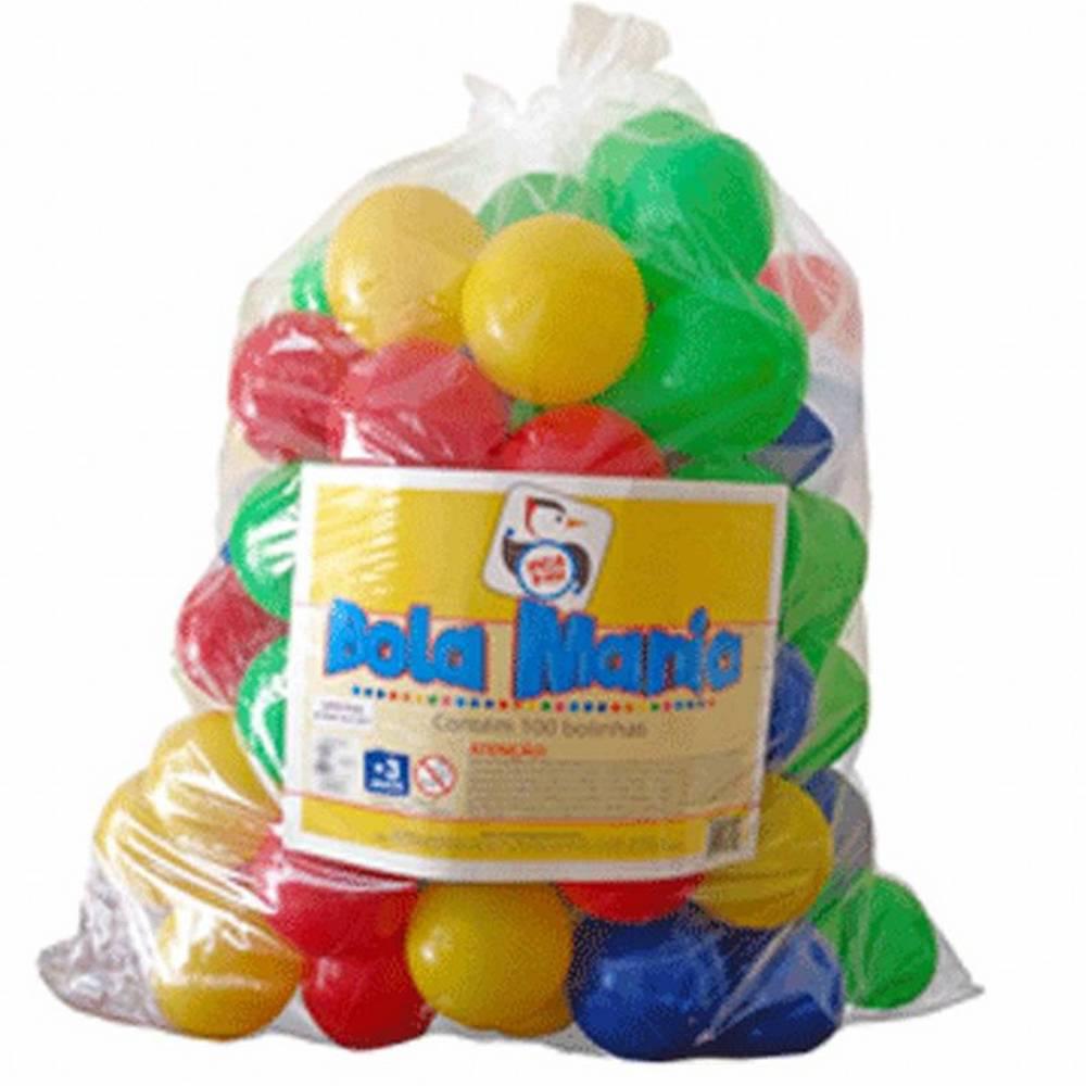 Bolinha Para Piscina De Bola 100 Unidades Coloridas Pica Pau