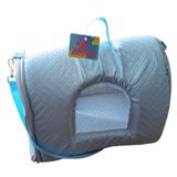 Bolsa Para Transporte De Pet Cães E Gatos Tam. M Azul