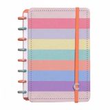 Caderno Inteligente Medio Arco Iris Pastel Cimd3057