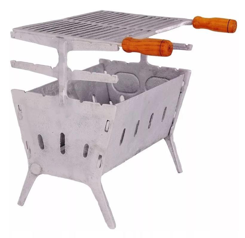 Churrasqueira De Aluminio Batido Desmontavel é boa?
