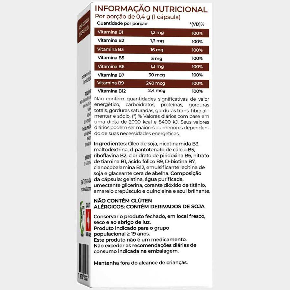 3x Complexo B12 Concentrado 100% Idr Com 60 Cápsulas Swiss - Carrefour