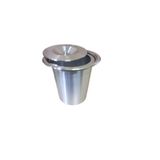 Lixeira De Embutir 3 Litros Inox