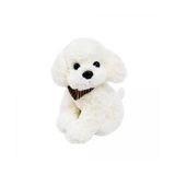 Cachorro Branco 34cm - Pelúcia