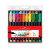 Canetinha Hidrográfica Faber-castell Supersoft 20 Cores