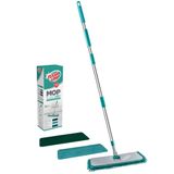 Kit Mop Plano 3 Em 1 Limpeza Pesada, Seca Ou Úmida Flashlimp