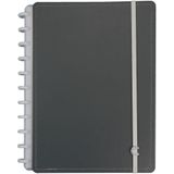 Caderno Inteligente Grande Coll Grey 80 Folhas