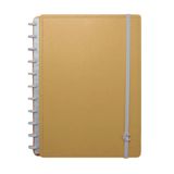 Caderno Grande 80 Folhas Laranja Pastel Caderno Inteligente