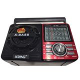 Rádio Portátil  Analógico Com Bateria Recarregável Usb