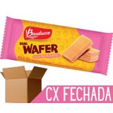 Biscoito Bauducco Mini Wafer Sachê 30g Morango - 96 Und