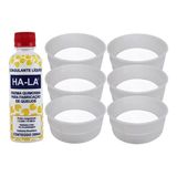 Coalho Líquido Ha-la 200ml + 6 Formas Queijo Canastra 1kg