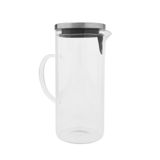 Jarra Vidro Sodo-calcico Com Tampa 1,3l 18x9x23 Bon Gourmet