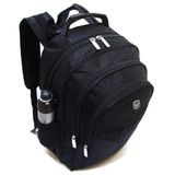 Mochila Bolsa Masculina Feminina Para Notebook 15.6 Preta