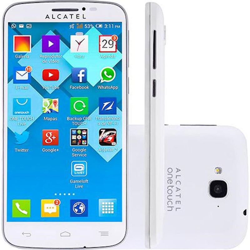 Celular Smartphone Alcatel Pop C7 7040a 4gb Branco - Dual Chip