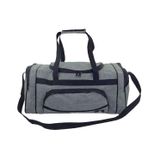 Bolsa Mala Sacola Bagagem Mao Viagem Passeio Media Cinza