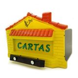 Caixa De Cartas Correio Para Portão Ou Muros Casinha Frente