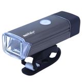 Farol De Bike Em Aluminio Usb Recarregavel 180 Lumens