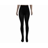 Meia Calça Fuso Grossa Lã Tricô Feminina/masculina Cós Alto