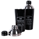 Coqueteleira Classic Black 8,7x24,5 Aço Galvanizado Bene Casa