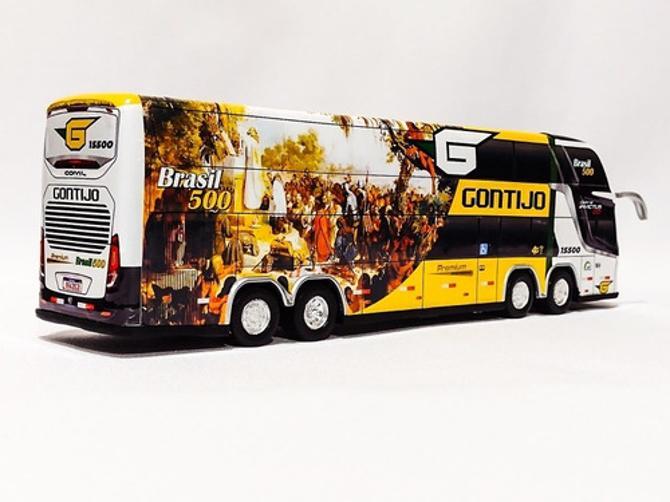 Miniatura Ônibus Gontijo Brasil 500 Campione Invictus Dd - Carrefour