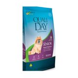 Ração Qualiday para Cães Sênior de Raças Pequenas - 3kg