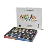 Tinta Aquarela Misci Artools Com 24 Cores 6ml