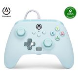 Controle Powera Wired Cotton Candy Blue (algodão Doce Azul Com Fio) - Xbox-one, Xbox-series X/s E Pc