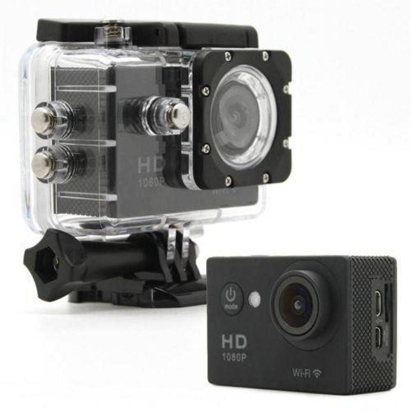 Câmera Digital Sport Dv Action Camcorder Preto 1.3mp - F5