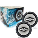 Par De Auto Falantes Prime 6 Polegadas 140w Rms Carro Som