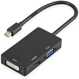 Cabo Adaptador Displayport X Dvi Vga Hdmi Femea (mtv-607)