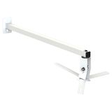 Suporte Projetor Datashow Parede Braço 60 Cm Branco