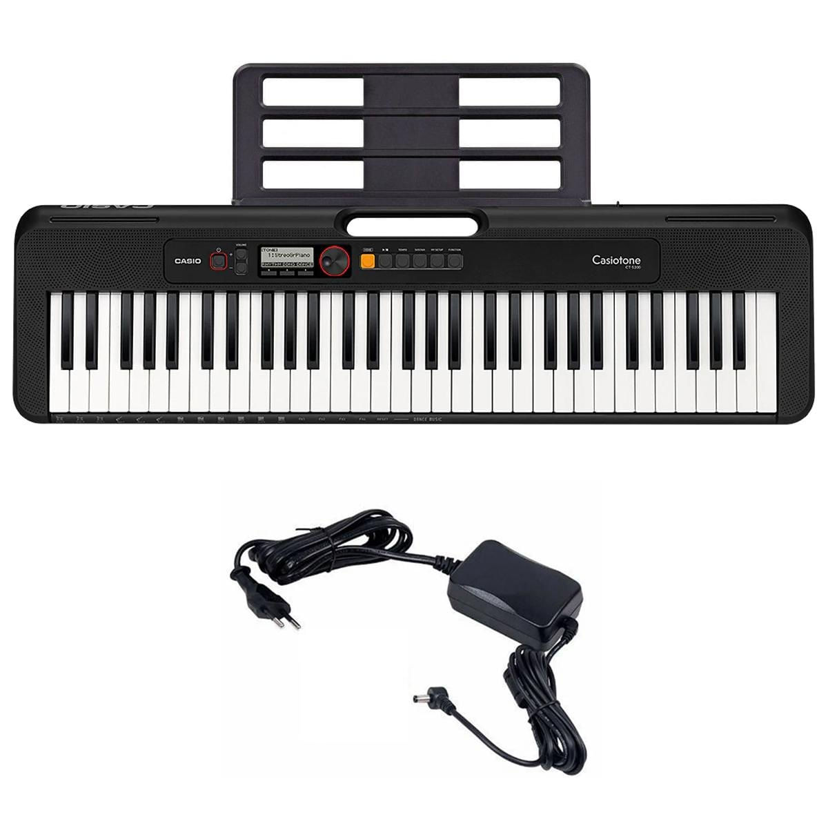 Teclado Casio Casiotone 61 Teclas CT-S200 Preto