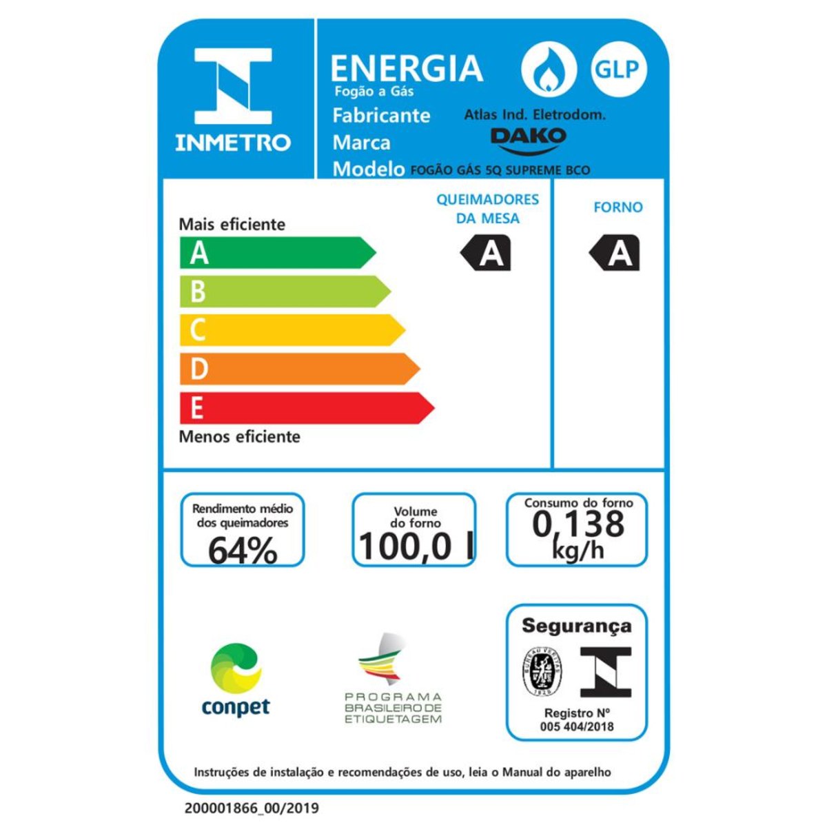 MP23931566_Fogao-5-bocas-Dako-Supreme-Branco-5-bocas-com-acendimento-automatico-e-Forno-de-100L---Bivolt_4_Zoom