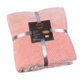 Manta Fleece Casal Degradê Mélodie Lepper Premium Rosa