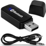 Adaptador Bluetooth Transmissor Sem Fio Audio P2 Preto