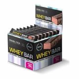 Kit 5X Whey Bar High Protein - 24 Unidades 40g Morango - Probiótica