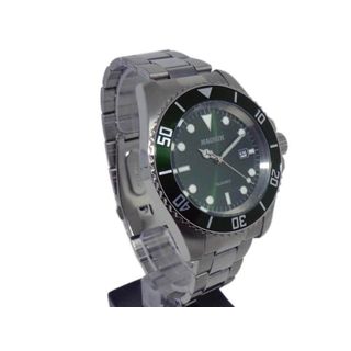 Relógio Magnum prata com caixa de aço 235252 - Free Shop
