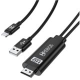 Adaptador Usb-c Hdmi  Hdtv Hs-153 Cabo De Otima Qualidade