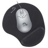 Mouse Pad Multilaser Gel Preto - AC024