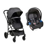 Carrinho Bebe Travel System Convert Touring Evolution X Dark Grey