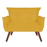 Namoradeira Opala Suede Amarelo