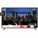 Smart TV LED 50' HQ HQSTV50NY Ultra HD 4K Netflix Youtube 3 HDMI 2 USB Wi-Fi