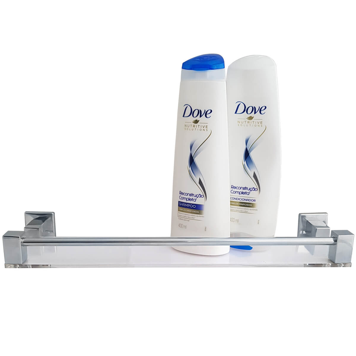 Suporte Porta Shampoo Prateleira Para Box Banheiro Aço Inox