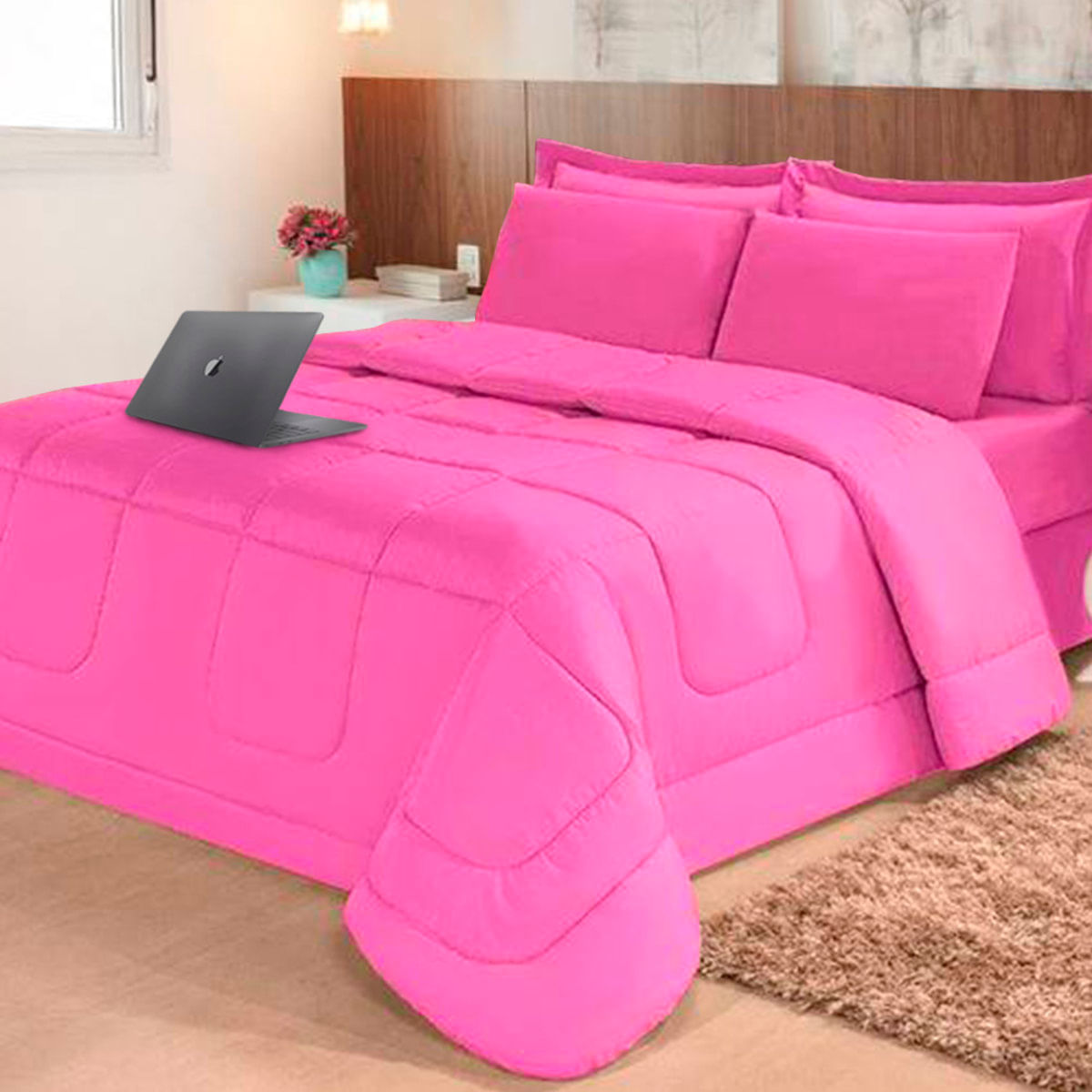 MP24562485_Jogo-de-Cama-6-Pecas-Aconchego-Dupla-Face-Casal-Queen-Pink-Casa-Dona_1_Zoom