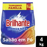 Lava Roupas Em Pó Brilhante Roupas Brancas E Coloridas Limpeza Total 4kg