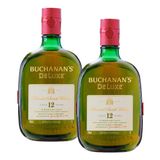Whisky Escocês Buchanan's 12 anos 1L com 2 unidades