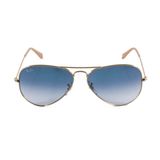 Óculos de Sol Ray Ban Aviador Clássico RB3025 Ouro Lente Azul Degradê