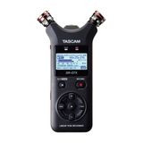 Gravador De Áudio Portátil Dr-07x Com Microfone Tascam