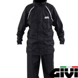 Capa de Chuva Moto Givi em Nylon Preta  Impermeável Tam 3XL