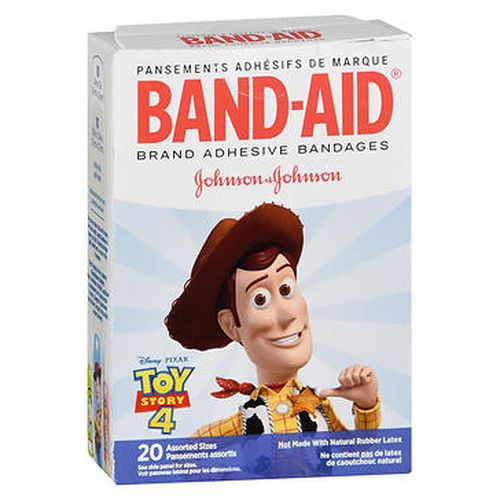 Bandesive Adesivos De Band-aid Assorted Sizes Toy Story 4 20 Cada Por Band-aid